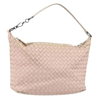 Bottega Veneta Pre-owned Shoulder Bags, female, Pink, Size: ONE SIZE Pre-owned Vintage Hand Bag