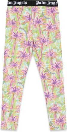 Palm Angels High-Stretch Polyester Leggings - Multicolor