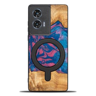 OEM Funda Bewood Unique Para Motorola Edge 50 Fusion - Neones - Vegas Con Magsafe