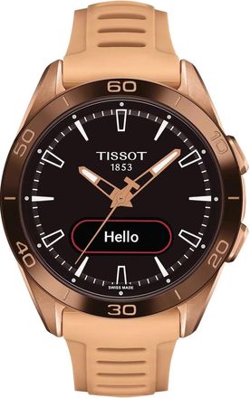 Tissot T-touch Connect Sport Unisexs Beige Watch T1534204705105 Silicone - One Size
