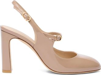 Stuart Weitzman 85 mm Babette pumps - Beige