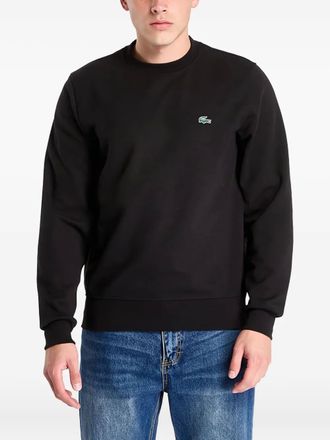 Lacoste Sweater met logo - Zwart