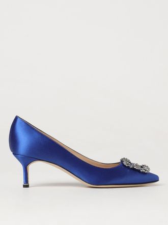 Manolo Blahnik Pump MANOLO BLAHNIK Woman color Royal Blue
