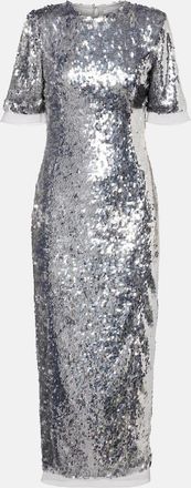 Rachel Gilbert Embellished midi dress