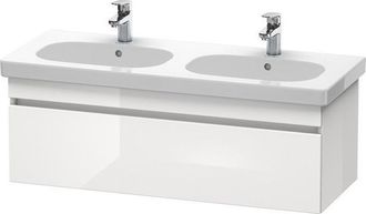 Duravit Duravit - Mueble Bajo Lavabo Durastyle 453x1150x398mm Blanco Brillo / Basalto Mate