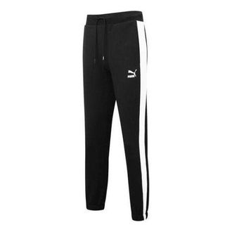 Puma Iconic T7 Track Pants Black White 535229-01