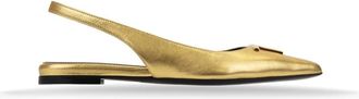 Tom Ford Leren Slip-On Ballerina Schoenen - Dames - Ballerinas - Geel - 36 EU - Schoenen