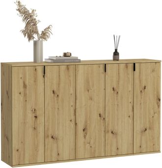 Inosign Garderoben-Set »Trondheim, Breite 152 cm, best. aus 3 Kommoden, 5 Türen, 16 Fächer« Set, 3 Stk. tlg