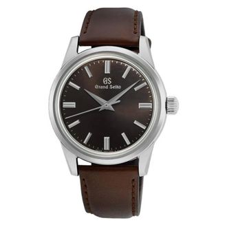 Grand Seiko Elegance Hand Wind Brown Dial Mens Watch SBGW269