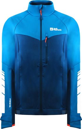 Jack Wolfskin Morobbia Womens Blue Softshell Jacket - Size X-Small