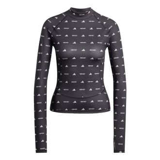 adidas (WMNS) adidas x Moon Boot Logo Long-Sleeved T-Shirt Black JM6507