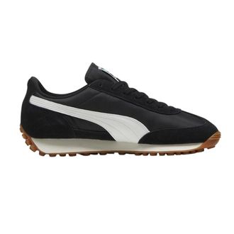 Puma Heren Easy Rider Vintage Leder Lage Sneakers (Zwart/Wit)