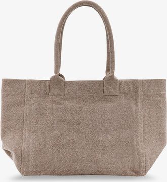 Isabel Marant Womens Shoulder Bag Yenky Beige Cotton
