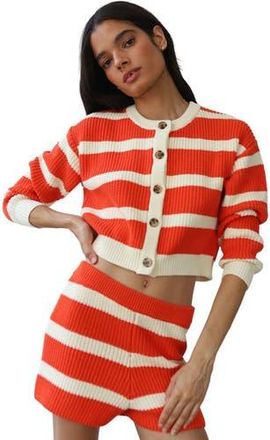 Callahan Fiona Cardigan - Womens in Poppy at Nordstrom, Size X-Large