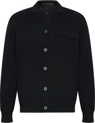 low brand Cardigan con bottoni - Nero