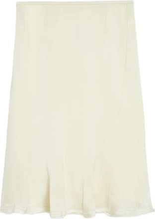 Jil Sander Gonna - Dames - Midirokken - Wit - M - Rokken