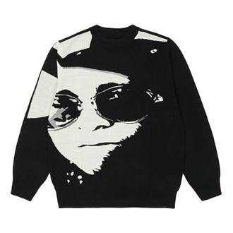 Palace Elton John Jumper Sweater Black PLA-SS22-299