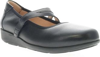 Prop&eacute;t Propet Yara WCX023L Flat Womens Black Leather Round Toe Mary Jane ZOGG3849