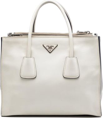 Prada Pre-owned Prada Glace Calf Twin Pocket Double Handle Satchel Ladies 1ZRKHJHHSHUS78OA
