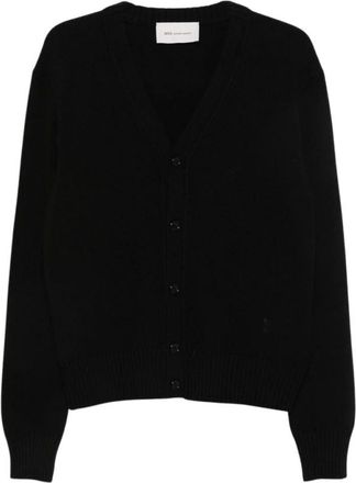 Ami Ami de Coeur Cardigan - Heren - Vesten - Zwart - M - Wol - Truien & Vesten