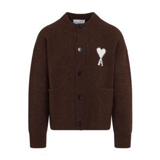 Ami Uomo, Maglie, Marrone, XL, new