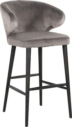 Richmond Interiors Design Barsessel Indigo - Grau