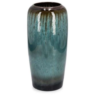 Decorspace Vaso Coira svasato in terracotta smaltata per uso esterno h 50 cm