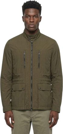 Woolrich Olive Mock Collar Jacket