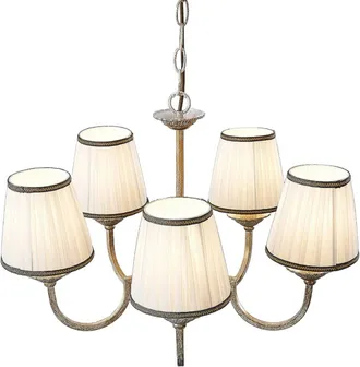 Lindby Lindby L&aacute;mpara De Ara&ntilde;a lumiel En Bronce Textura, Tela, Tejido, Seda
