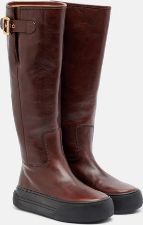 Chlo&eacute; Chlo&eacute; Delia leather knee-high boots