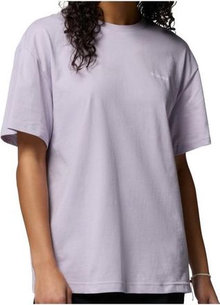 Columbia Rolling Bend Graphic Oversized Tee T-Shirt f&uuml;r Damen | lila