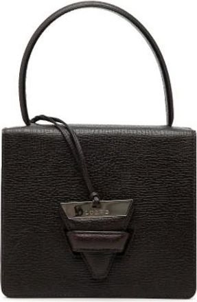 Loewe Pre-owned Handbags, female, Brown, Size: ONE SIZE Pre-owned Satchel