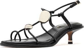 Kenneth Cole Gemma Womens Sandals Black : 7.5 M, Faux Leather