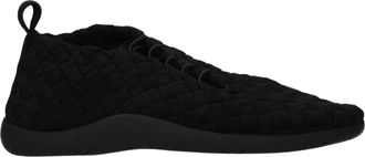 Bottega Veneta Herrens Turnschuhe aus schwarzem Stoff