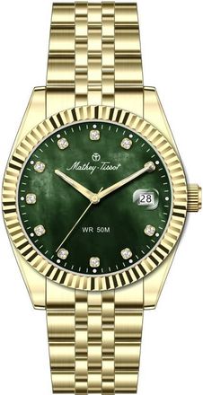 Mathey-Tissot Quartz Green Dial Mens Watch H250953A-D