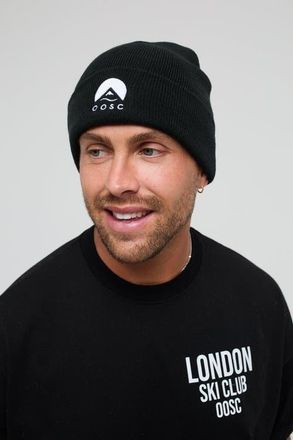 OOSC Classique Beanie - Black with White Logo at Nordstrom