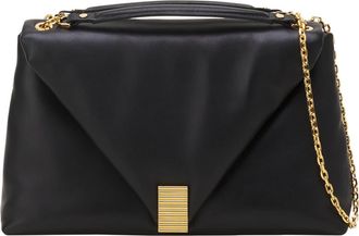 Lanvin Concerto Arp&egrave;ge Soft Leather Bag in Black at Nordstrom