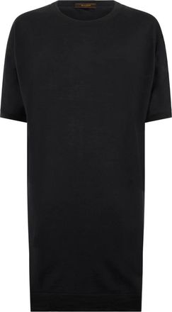 Moorer Iolanda - Dames - T-shirts - Zwart - XL - Wol - Tops