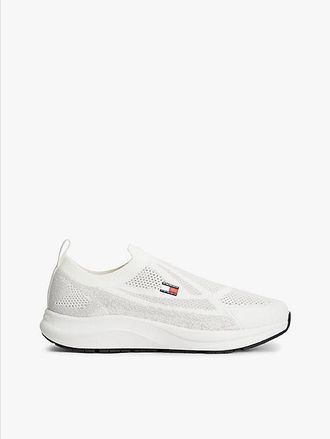 Tommy Hilfiger Logo Knit Pull-On Trainers