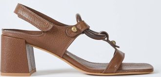 Pedro Garcia Womens Ulina Heel In Beige-Petitgrain Oak