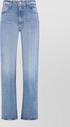 Mother the lasso straight leg five pocket jeans