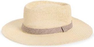 Nordstrom Rack Straw Gambler Hat in Natural at Nordstrom Rack, Size Large/x-Large