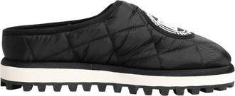 Dolce & Gabbana Zwarte Nylon Lage Slip-On Sneakerschoenen