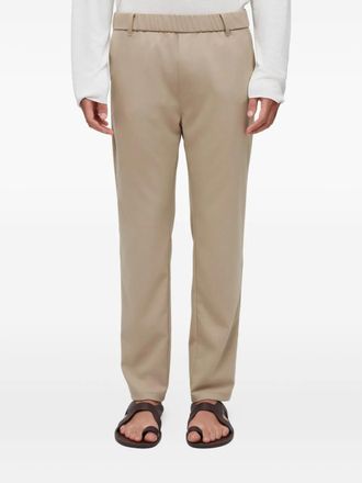 Osklen elastic-waist trousers - Neutrals