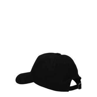 Valentino Garavani Mens Black Cotton Cap (baseball Hat)