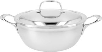 Demeyere Atlantis 7, 3.5 qt Conical Braiser with Lid, 7 Ply Made in Belgium