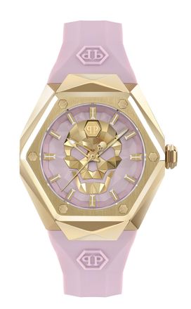 Philipp Plein $kull Spikes WoMens Pink Watch PWADA0124 - One Size