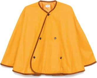 Bode Mantella con finitura cerata - Giallo