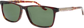 Jaguar 37127 Polarized 8940 Mens Sunglasses Tortoiseshell Size 57