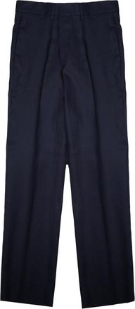 Tagliatore Straight-Leg Trousers with Subtle Pleats and Belt Loops